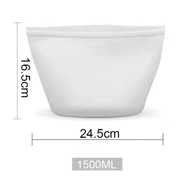 Sac de Conservation Alimentaire en Silicone Premium